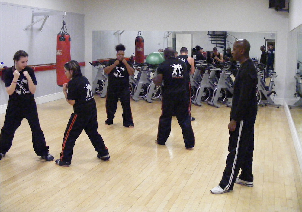 Class training sparring at Richmond Olympus Gym 
